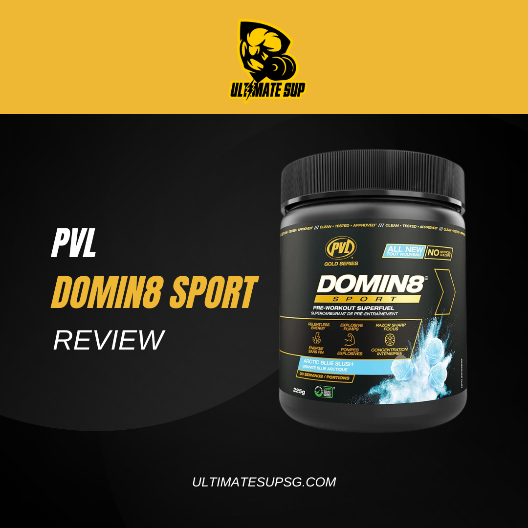 PVL Domin8 Sport Review A Comprehensive PreWorkout Formula