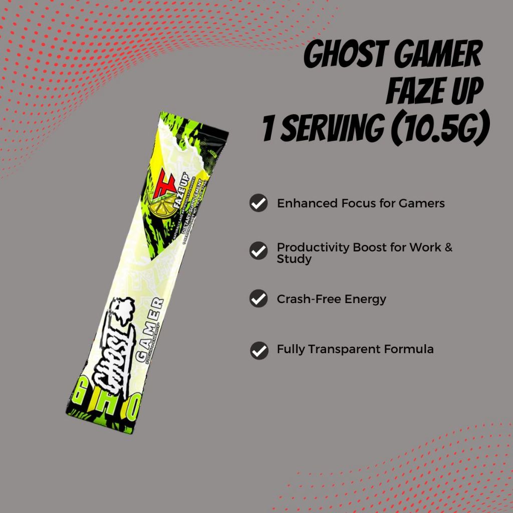 GHOST, Gamer, 40 servings - Ultimate Sup Singapore