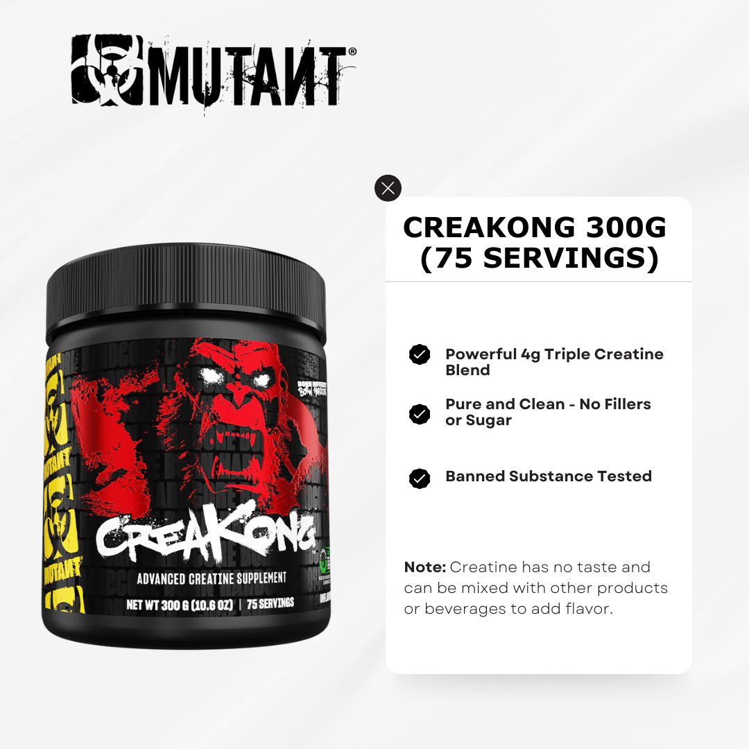 Mutant, CREAKONG & CX8 Creatine Complex - Ultimate Sup Singapore
