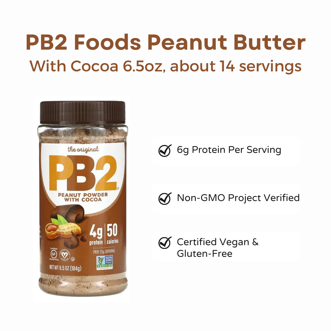 PB2 Foods, The Original PB2 Powdered Peanut Butter, 6.5-32 oz - Ultimate Sup Singapore