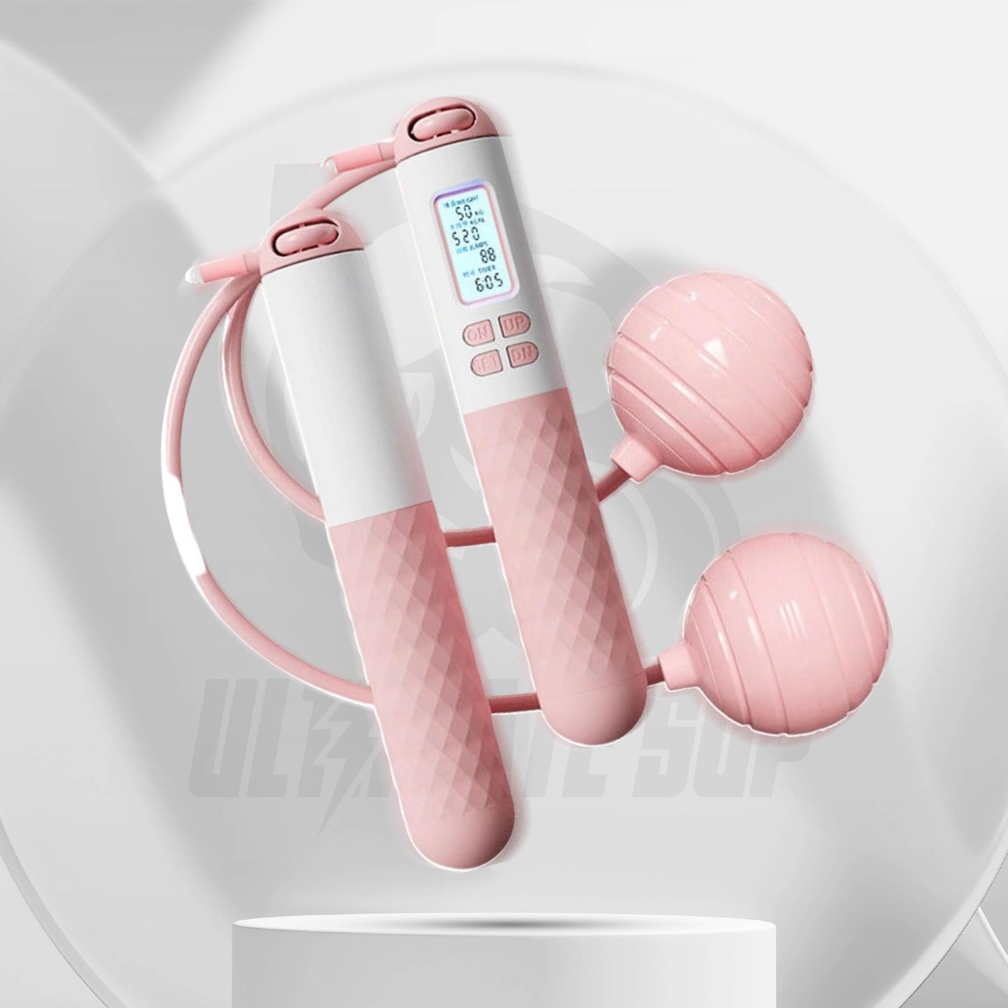 Ultimate Sup Digital Wireless Jumping Rope, Intelligent Counting, Timing, Anti Slip, Exercise Skipping Rope For Fitness - Ultimate Sup Singapore