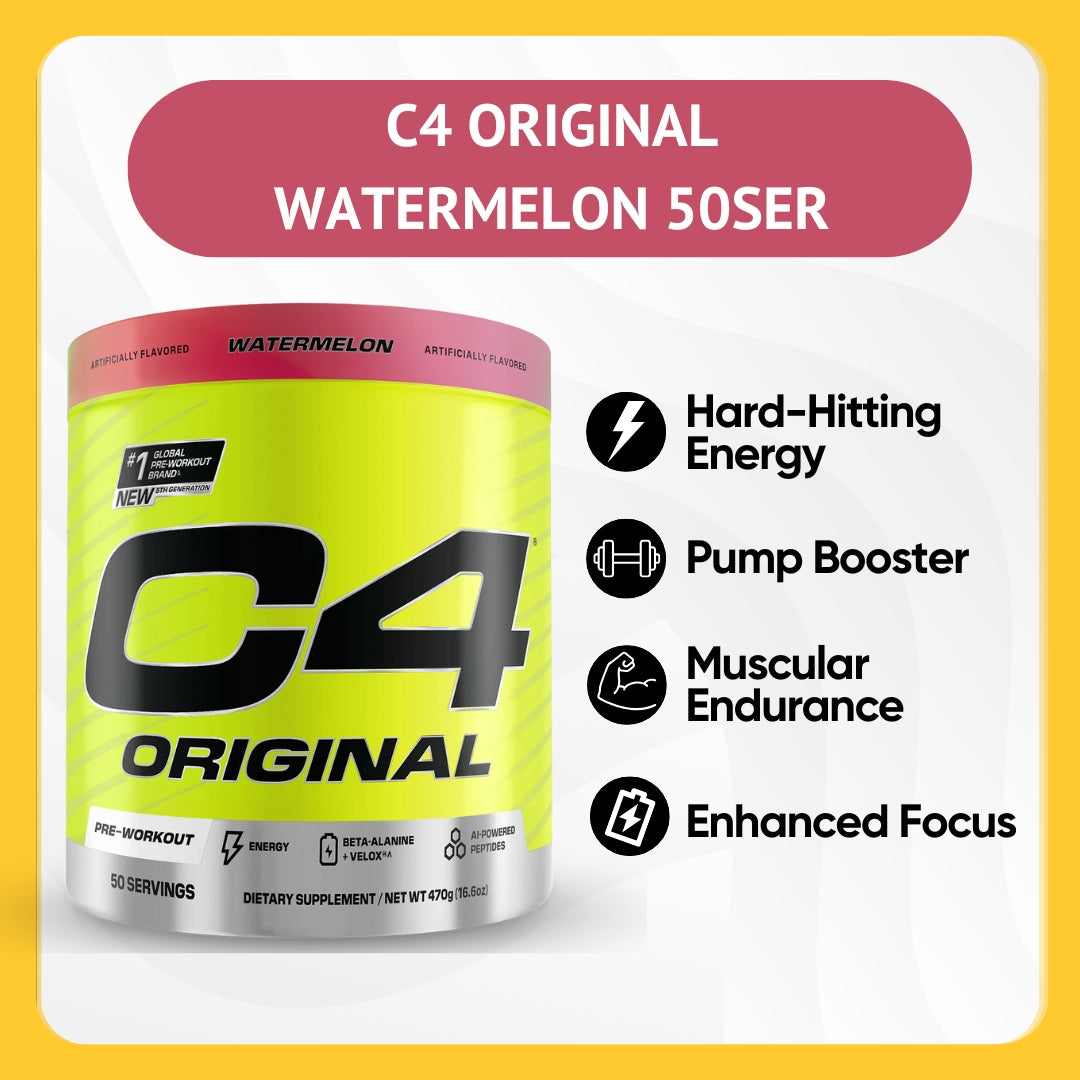 Cellucor, C4 Original Explosive Powder, 30-50 Sers