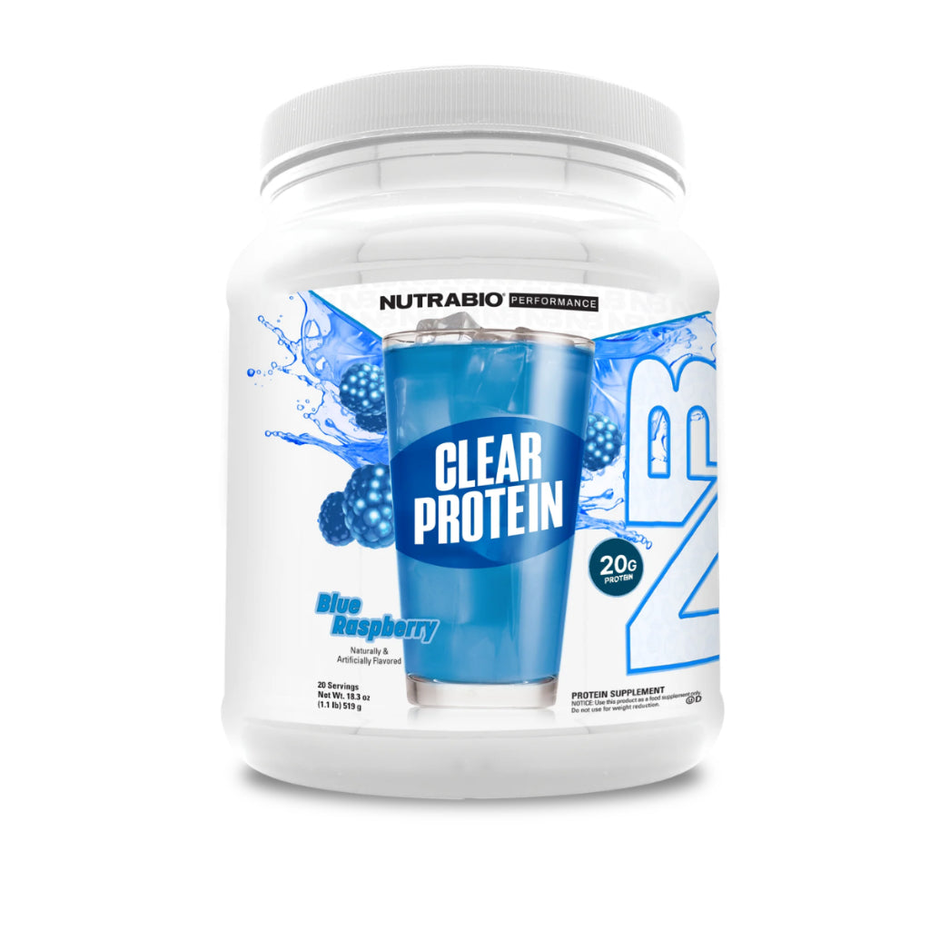 NutraBio, Clear Protein Powder Whey Protein Isolate, 20Servings