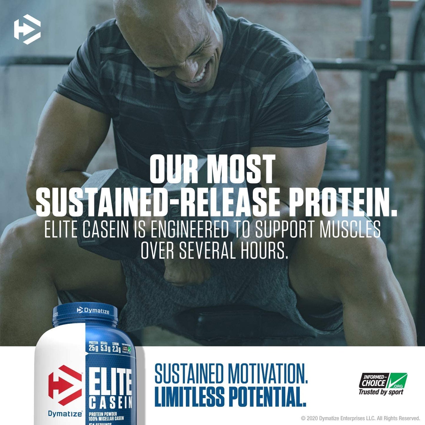 Dymatize Nutrition, Elite Casein, 2lbs - Ultimate Sup Singapore