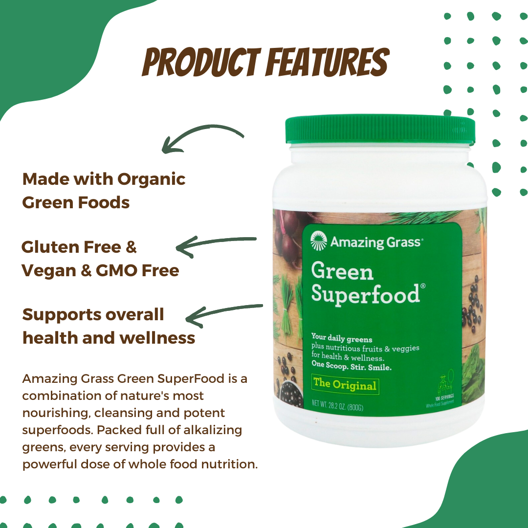 Amazing Grass Green Superfood The Original 28.2 oz (800 g)