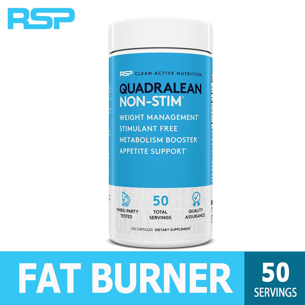 RSP Nutrition, QuadraLean, Stimulant Free Weight Management, Fat Burner, 150 Capsules, Ultimate Sup