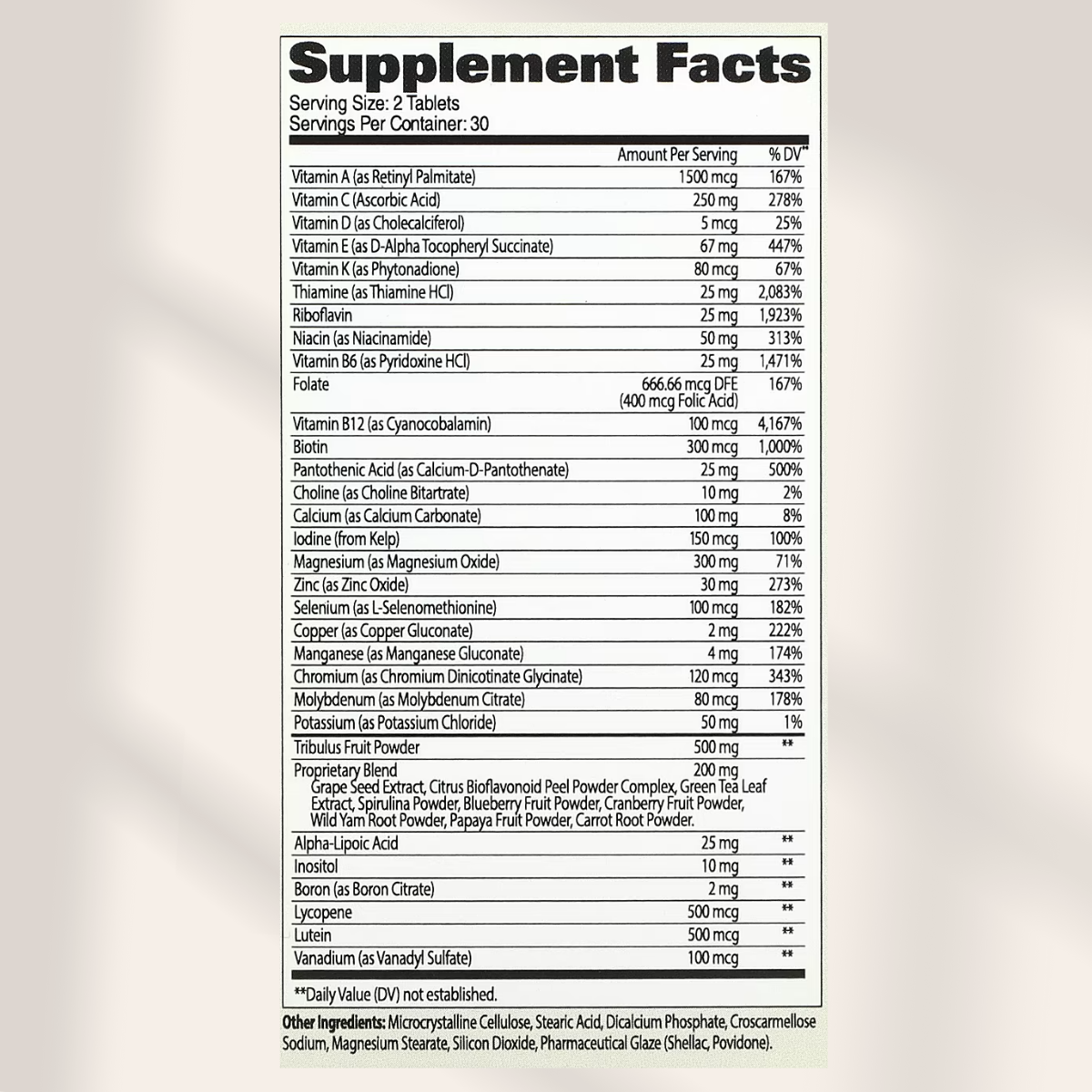 GAT Sport, Men's Multi + Test, Multivitamin & Testosterone, 60150Tabs