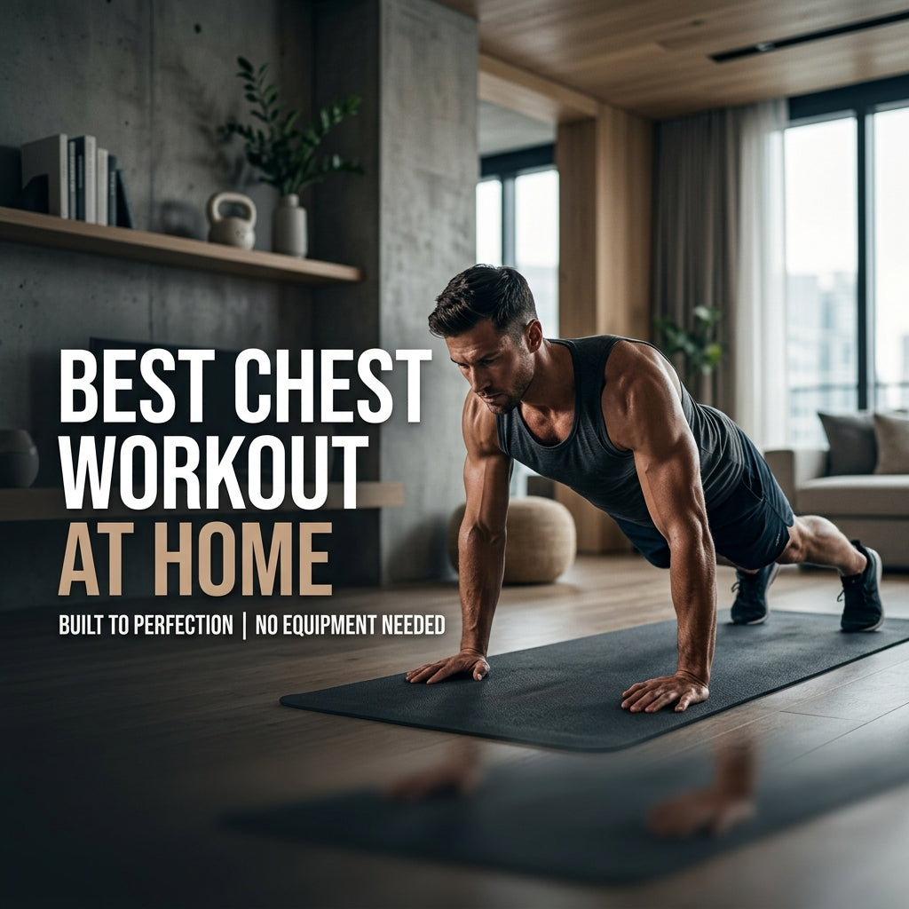 Best Chest Workout at Home: 8 Exercises for a Stronger Pec (2026)