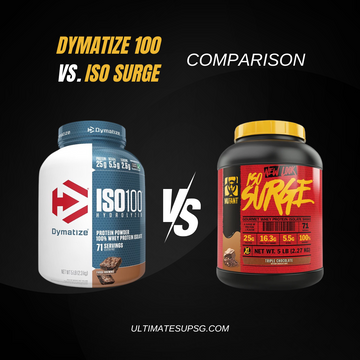 Dymatize 100 vs ISO Surge: Best for Lactose Intolerance?