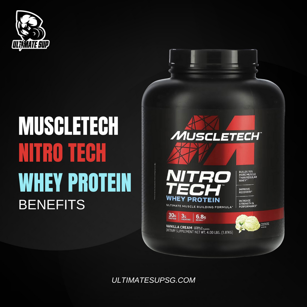 Nitro Tech Whey Protein Benefits: Fitness Goal Boosters