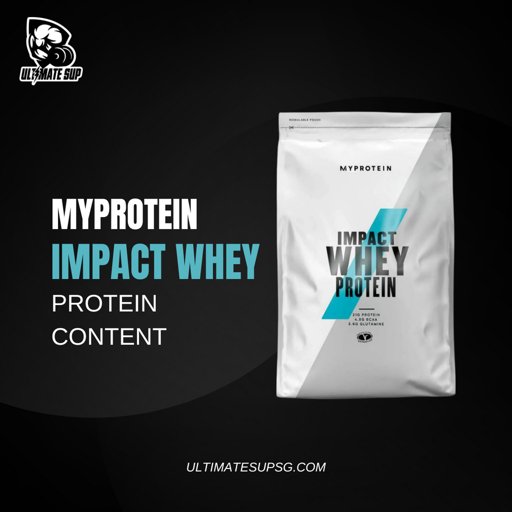 How much protein in Myprotein Impact Whey?
