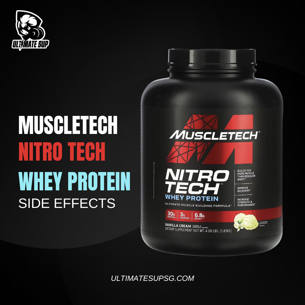 The Potential Side Effects of Nitro Tech Whey Protein – Ultimate Sup