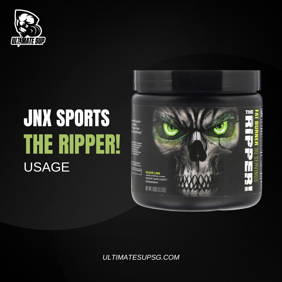 Using JNX Sports The Ripper: Maximize Fat Burning – Ultimate Sup