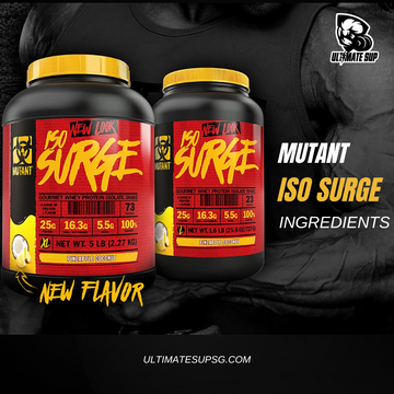 Mutant ISO Surge Ingredients: Muscle-Building Secrets