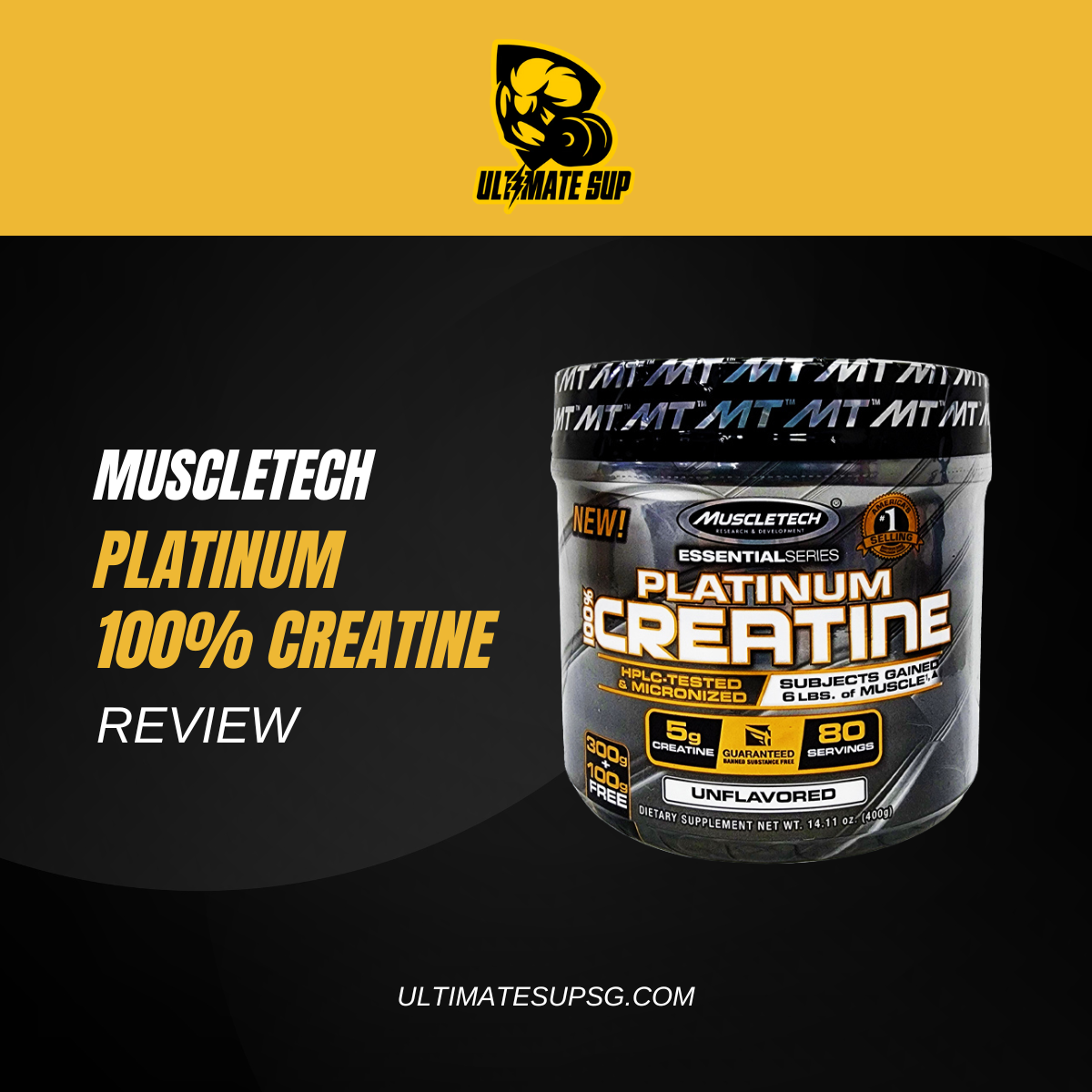 Using Muscletech Creatine Muscletech Platinum 100% Creatine Review: Performance Enhancer ...