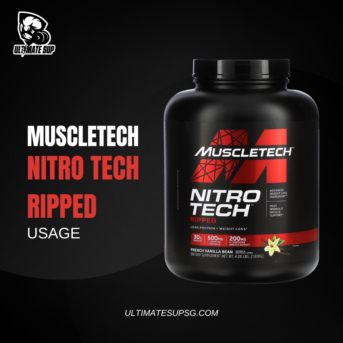 Muscletech Ripped Maximizing Results: How to Use Muscletech Nitro Tech Ripped for Optima ...