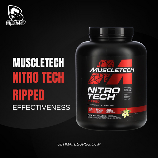 MuscleTech Nitro Tech Ripped: Can This Supplement Help You Lose Weight?