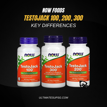 Comparing Now Foods TestoJack 100, 200, 300: Key Differences