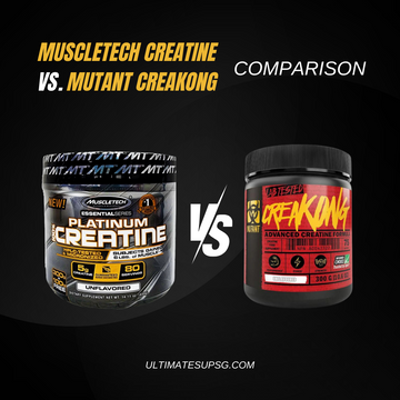 Muscletech Creatine vs. Mutant Creakong: Full Comparison