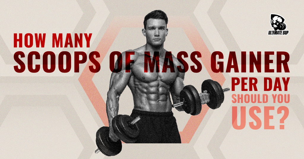How many scoops of mass gainer per day to use