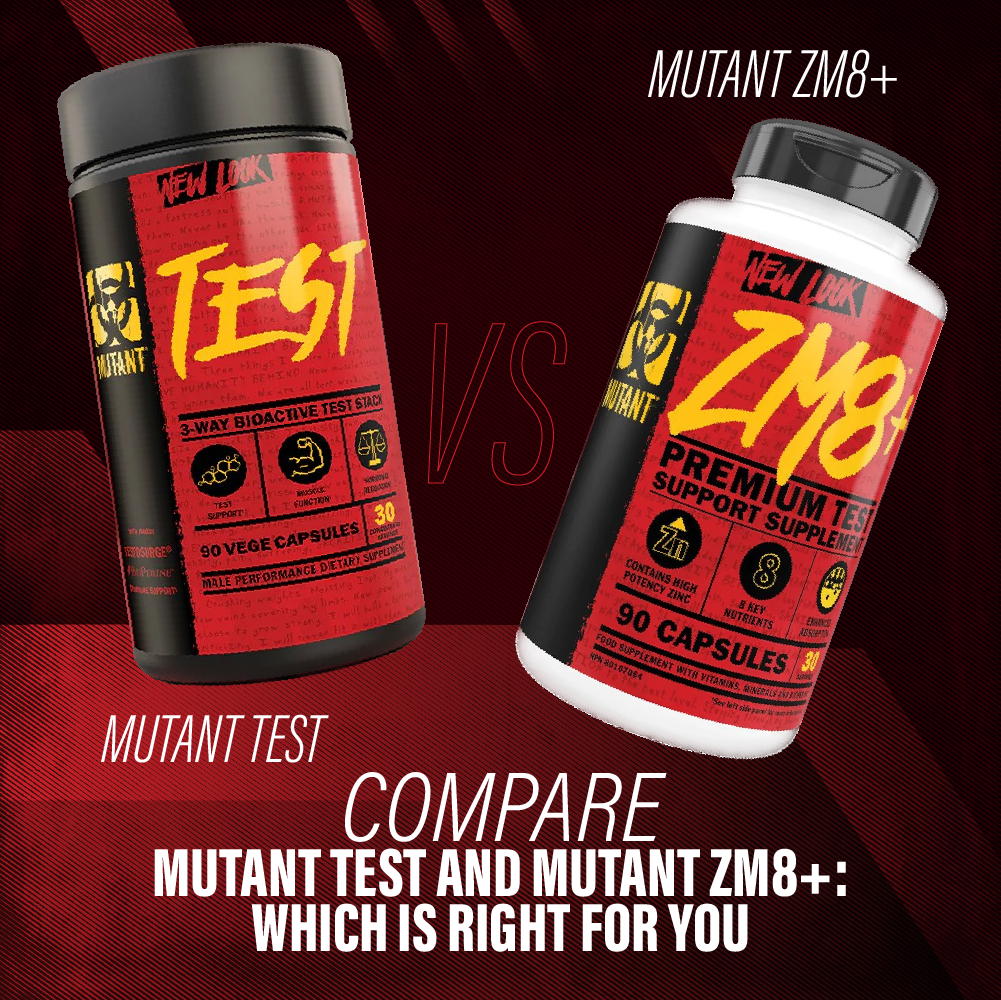 Compare Mutant Test and Mutant ZM8+: Which is Right for You