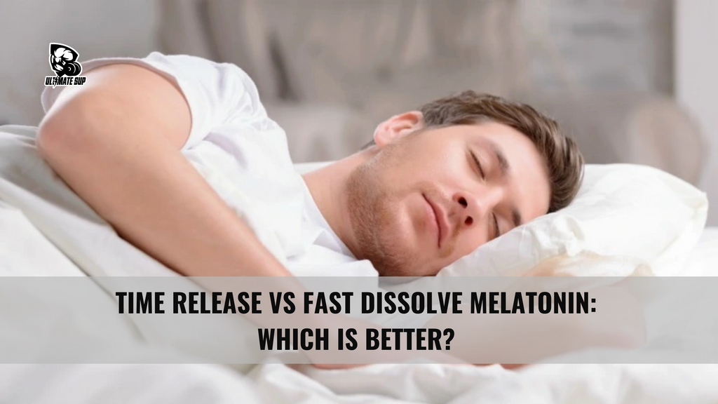 Choose between Time Release vs Fast Dissolve Melatonin Singapore