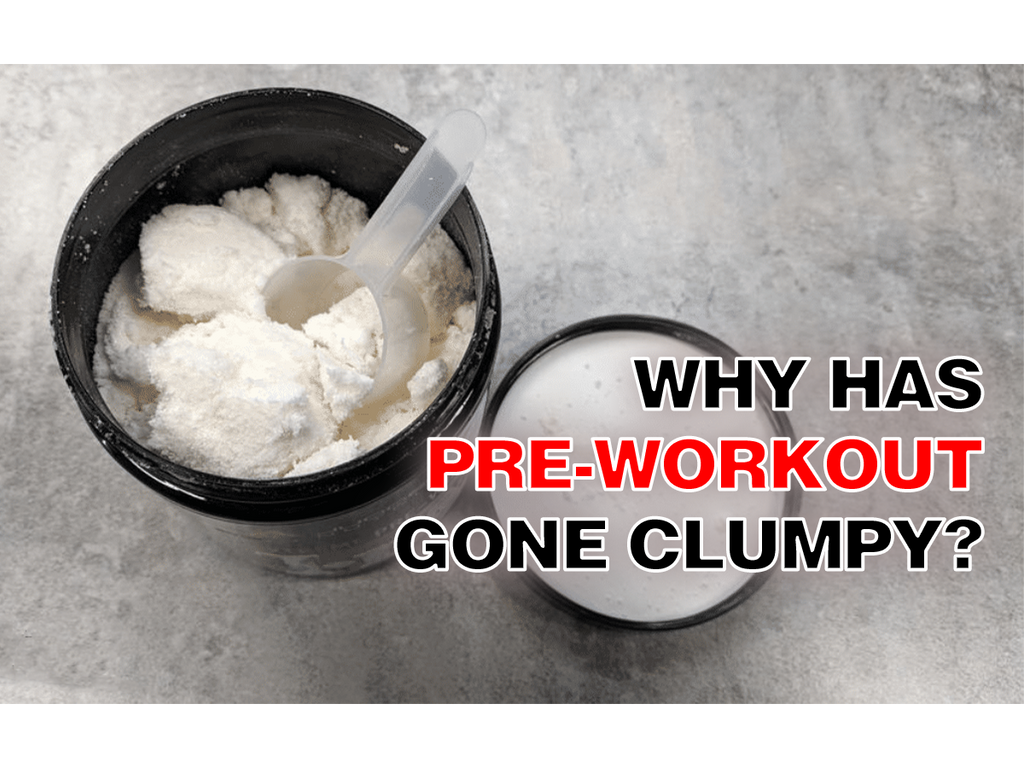Why has my pre-workout gone clumpy?