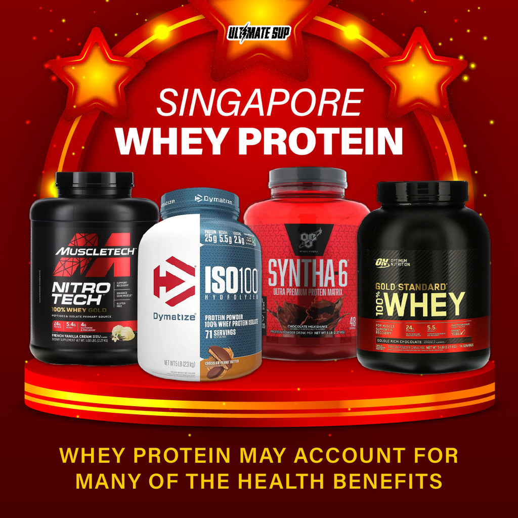 Singapore Whey Protein: A Potential Source of Many Health Benefits