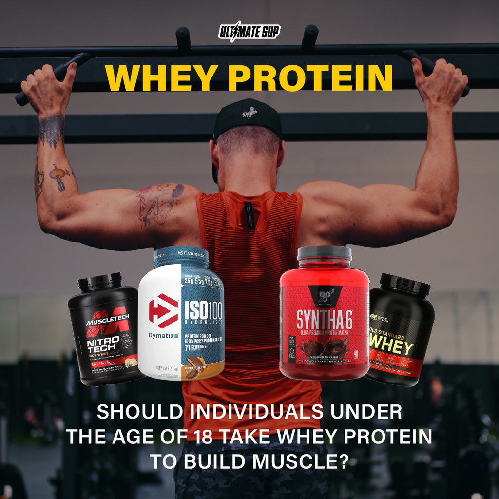 Under 18 and Whey Protein: Is it Safe to Build Muscle?