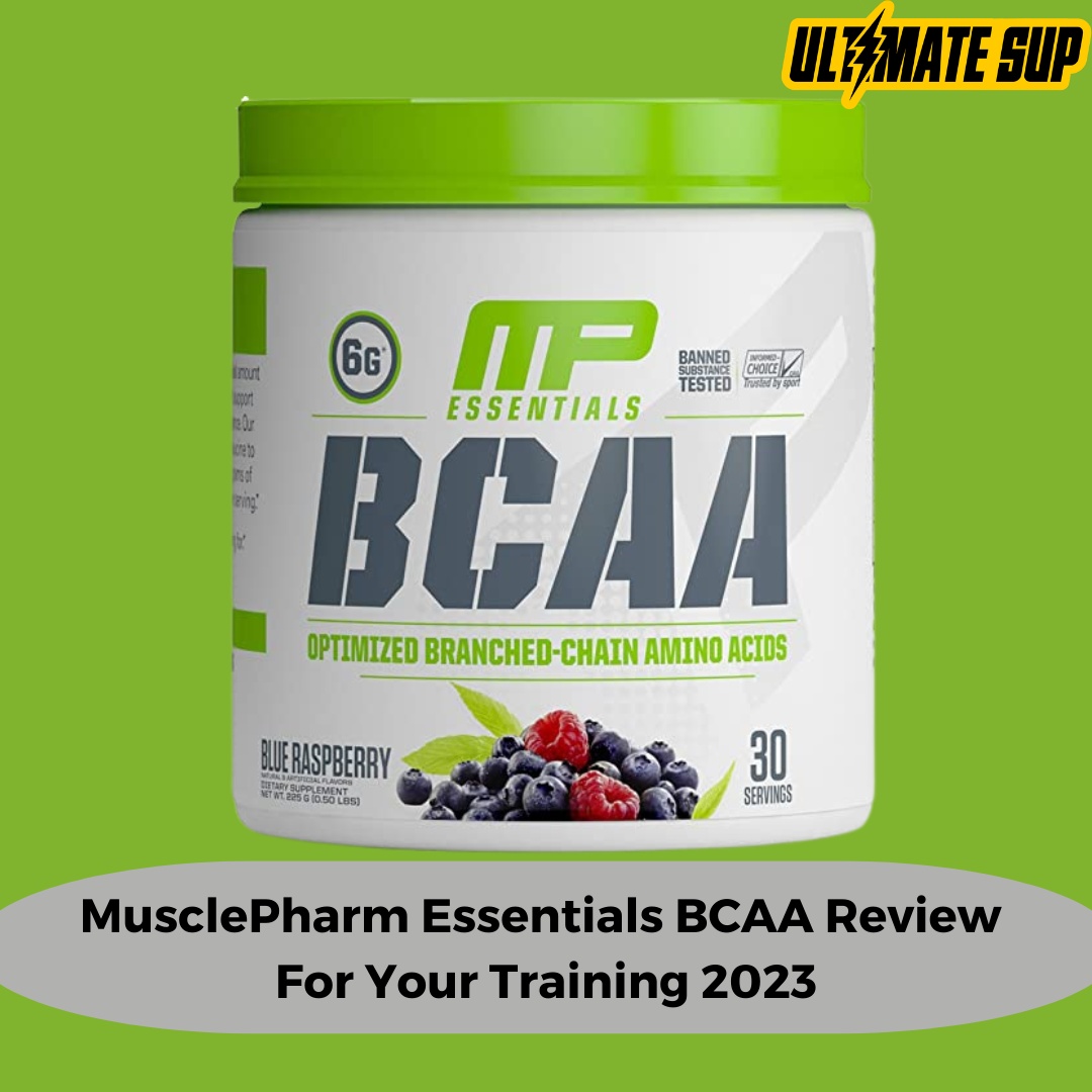 MusclePharm Essentials BCAA Review For Your Training