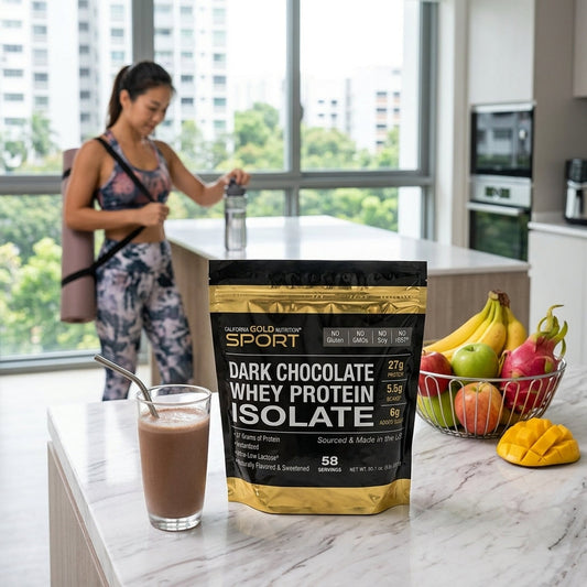 California Gold Nutrition Whey Protein Isolate review Singapore 2026