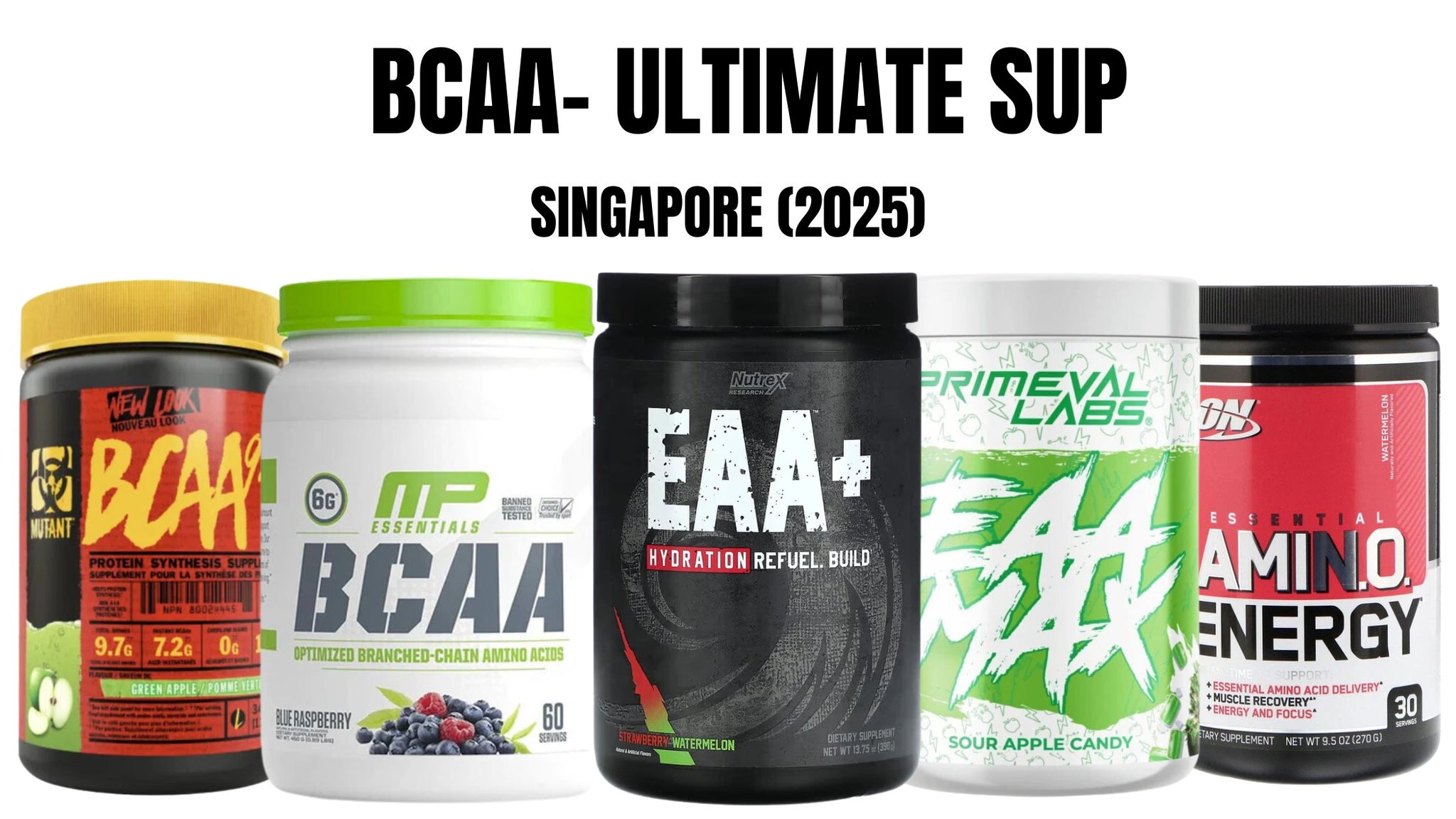 About BCAA & Recovery - Ultimate Sup