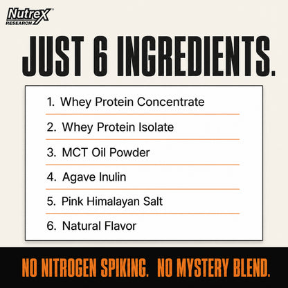 Nutrex Research 100% Whey Premium Whey Protein, 2-5lbs