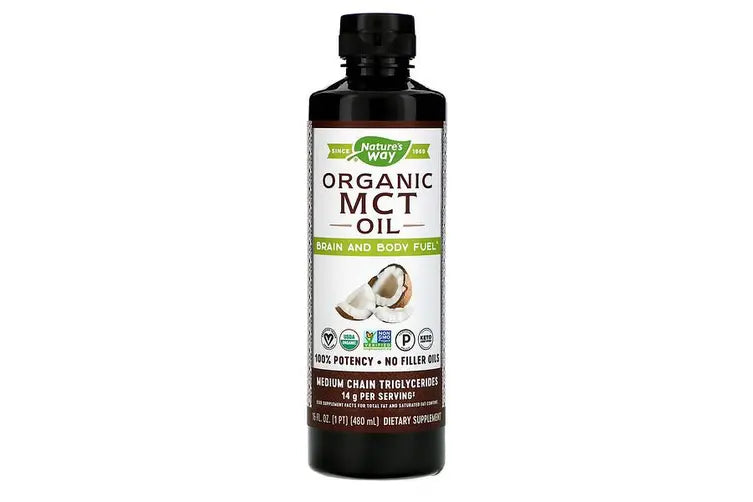 Nature's Way, Organic MCT Oil | Supports Ketogenic Diets | Promote Weight Loss, 480 ml - Ultimate Sup Singapore