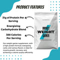 Myprotein Impact Weight Gainer Blend Build Muscle & Gain Weight, Mass Gainer For Strength & Size, Dietary Supplement, 1 - 2.5kg - Ultimate Sup Singapore