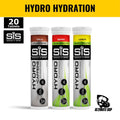 Science In Sport (SiS), Hydro Tablets, Electrolytes Drink For Hydration, Various Flavours, 20 Tablets, 4,2 gram - Ultimate Sup Singapore