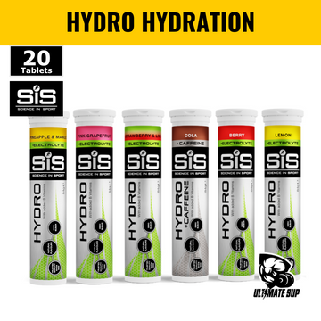 Science In Sport (SiS), Hydro Tablets, Electrolytes Drink For Hydration, Various Flavours, 20 Tablets, 4,2 gram - Ultimate Sup Singapore