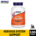 Now Foods, Lecithin, supports Brain & Nerve Function 1200 mg, 100-200 Softgels - Ultimate Sup Singapore