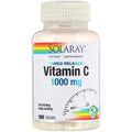 Solaray, Timed Release, Vitamin C, Rosehip, Stearic Acid, Contains Silica, 1000 mg, 250 Tablets - Ultimate Sup Singapore