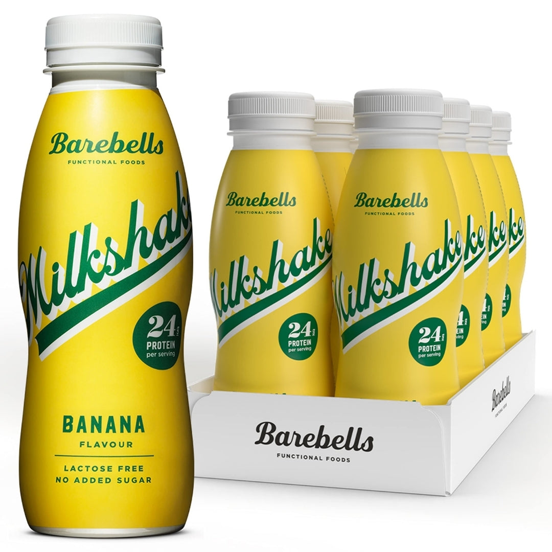 Barebells, MilkShake, Protein Shakes, 8 bottles/box - Ultimate Sup Singapore