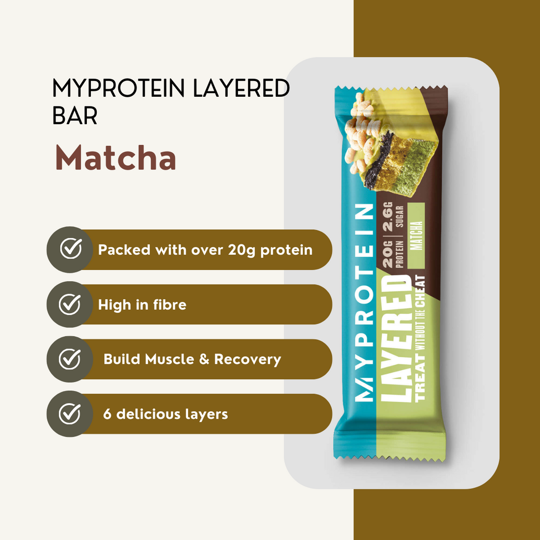 Protein Bar Low Carb, Various Brands and Assorted Flavors, 1pcs