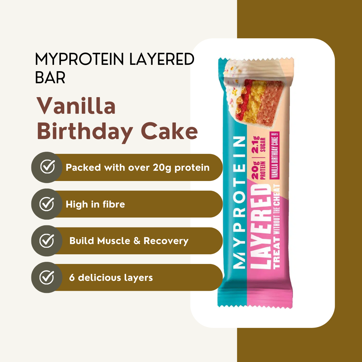 Protein Bar Low Carb, Various Brands and Assorted Flavors, 1pcs