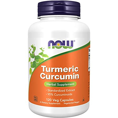 Now Foods, Turmeric Curcumin, Herbal Supplement, 95% Curcuminoids, 60 Veg Capsules - Ultimate Sup Singapore