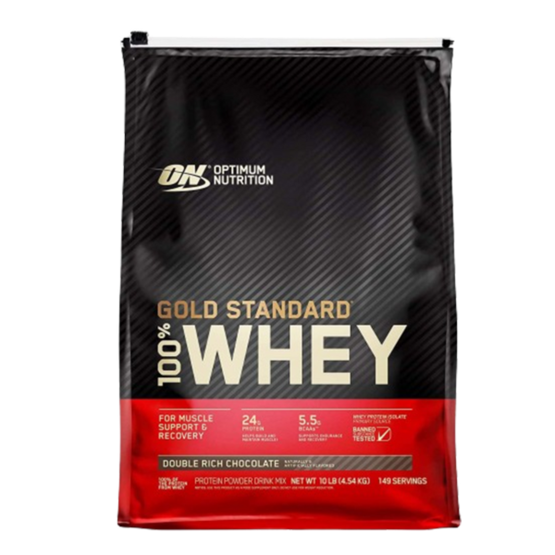 Optimum Nutrition, Gold Standard, 100% Whey Protein Powder, 10lbs