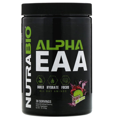 NutraBio, Labs Alpha EAA Build Muscle Enhance, 8g