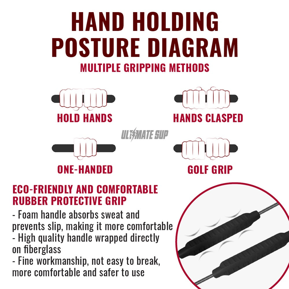 UltimateSup Flexi Bar, Fitness Stick, Weight Loss Support, Vibrating Rod High Frequency Vibration - Ultimate Sup Singapore
