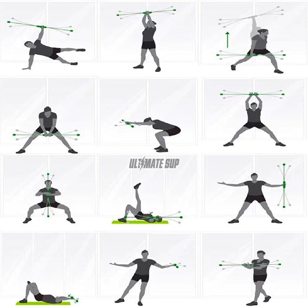 UltimateSup Flexi Bar, Fitness Stick, Weight Loss Support, Vibrating Rod High Frequency Vibration - Ultimate Sup Singapore