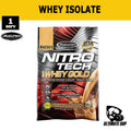 SAMPLE Muscletech Nitro Tech 100% Whey Gold, Whey Protein Peptides & Isolate 17g (1serving) - Ultimate Sup Singapore