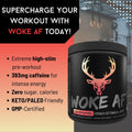 Bucked Up, Woke AF, High Stimulant Pre-Workout, 30 Servings - Ultimate Sup Singapore