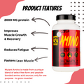 MUTANT AMINO, Amino Acid Supplement, 2000mg Protein, 300-600 Tablets - Ultimate Sup Singapore